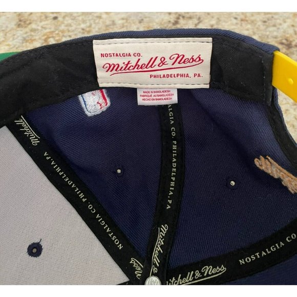 Mitchell & Ness Nostalgia Co. Indiana Pacers Adult Snapback Hat - Picture 8 of 9